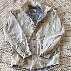 Carhartt Light Tan Shirt Jacket